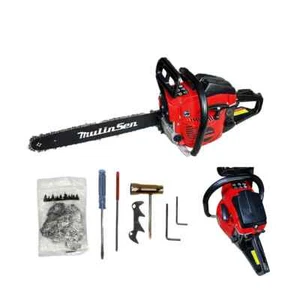 MOTOSEGA A SCOPPIO 52CC LAMA 50CM SISTEMA ANTI VIBRAZIONI BLOCCO CATENA - Foto 1 di 8