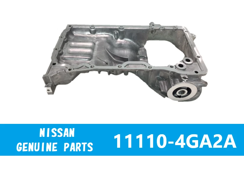 11110-4GA2A Nissan 350Z 370Z Infiniti G35 G37 Genuine Upper Engine Oil Pan OEM Foto 1 de 1