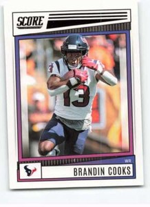 2022 Score #1 Brandin Cooks NM-MT Texans ID:46646