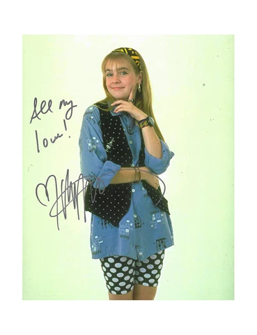 8x10" Clarissa Print Signed By Melissa Joan Hart 100% Authentic With COA Cover