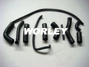 Black silicone radiator hose for Yamaha YZF R6 2006 2007 - Bild 1 von 4