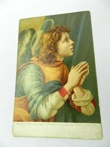 Postal de colección Angelo Dettaglio Dell Appariz AS Berhardo Angel religioso - Imagen 1 de 4