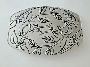 WILTON Botanica Metal Trivet Armetale Tray Small Rectangular Leaf Berries  - Picture 1 of 4
