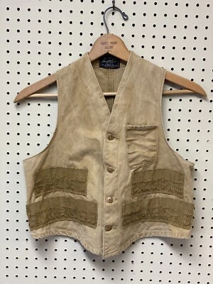 Vintage Youth Large? American Field Sportswear Hunting Shooting Vest Trap Canvas - Image 1 of 4