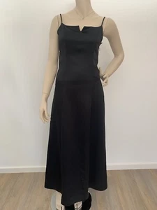 Hochwertiges Vera Mont Satin Kleid lang, schwarz , Gr.34, nur 1x getragen! - Bild 1 von 12