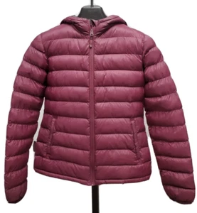 Mountain Warehouse Puffer Jacket Purple Plum Lightweight Hooded Women's 6 - Picture 1 of 8