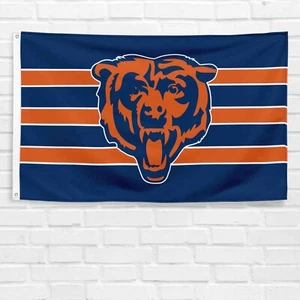 For Chicago Football 3x5 ft Banner C Super Bowl Champions Flag - Picture 1 of 12