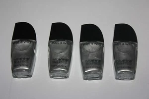 Esmalte de uñas Wet n Wild Wild Shine #489B Metallica lote de 4 nuevo - Imagen 1 de 2