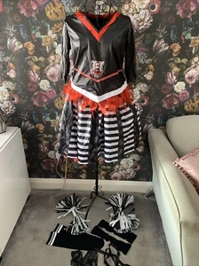 girls Fancy Dress Halloween Cheerless Cheerleader Age 12-14 Years brand new - Picture 1 of 12