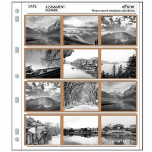 30pcs Archival Storage Sheets Filing Pages for 120 Film Negative Page Preservers - Picture 1 of 5