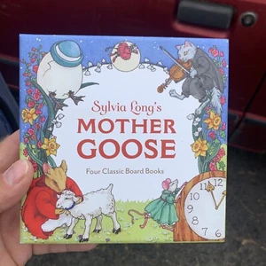 Sylvia Long's Mother Goose: Four Classic Board Books Sylvia Long BOX ONLY - Picture 1 of 4