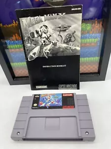 Majesco Mega Man X  w/ Manual Super Nintendo SNES! - Picture 1 of 3