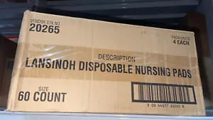 Lansinoh Stay Dry Disposable Nursing Pads For Breastfeeding 240 Count New Case - Picture 1 of 6
