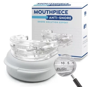 Anti-Snoring Mouthpiece with Adjustable Mouth Guard for Comfortable Use 2025 NEW - Picture 1 of 3