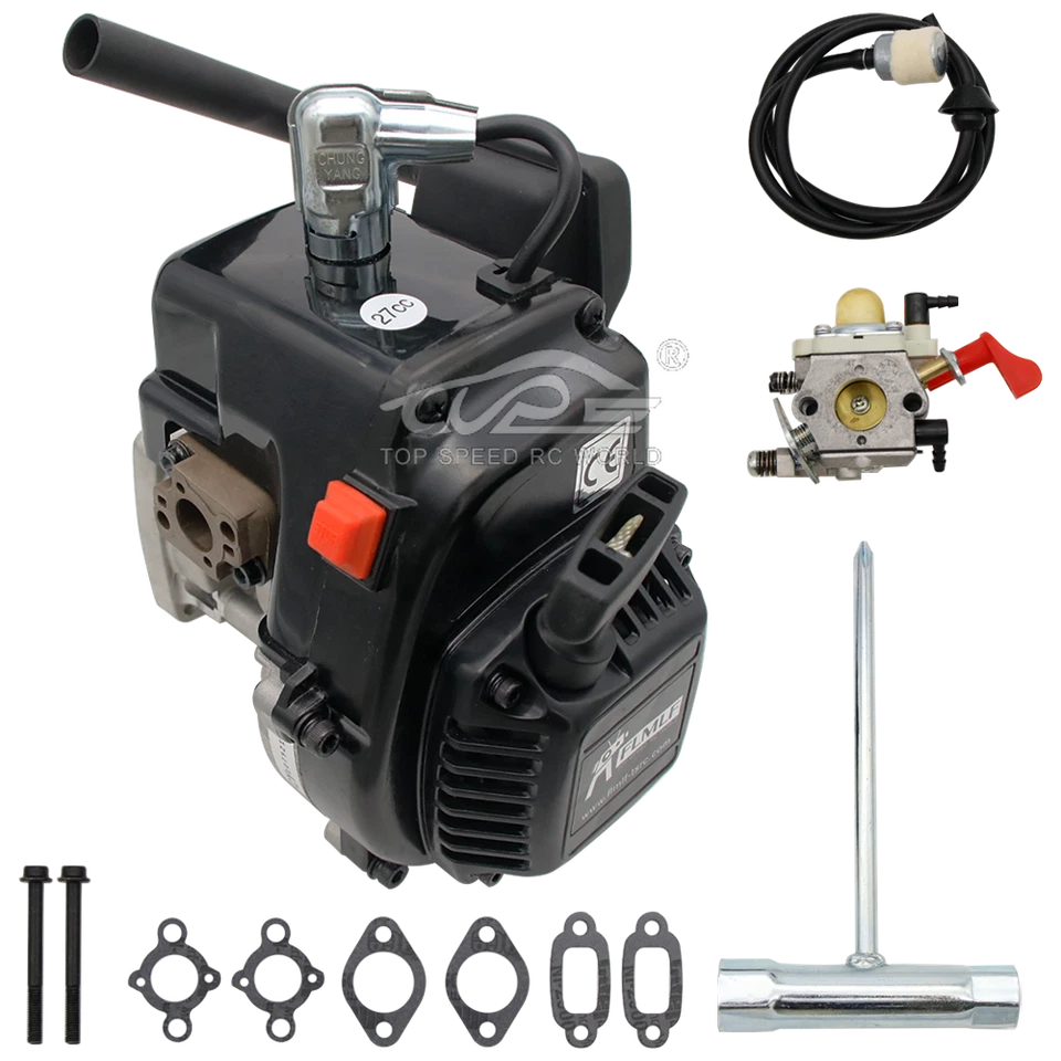 Marke Fabrik Boutique übergroße Pferdestärken Motor für 1/5 RC CAR ENGINE - Bild 1 von 4