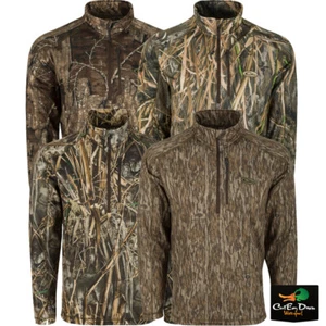 DRAKE WATERFOWL MST BREATHELITE 1/4 ZIP CAMO PULLOVER - Picture 1 of 6