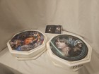 Star Wars Luke Skywalker & Han Solo Plate Lot Of 2 Collector Plates  #BXY