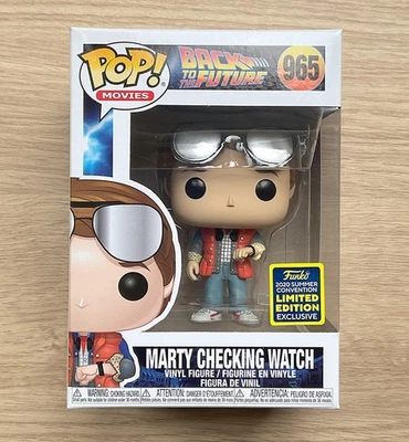 Reloj Funko Pop Regreso al Futuro Marty a Cuadros SDCC #965 + Protector Gratis Foto 1 de 4
