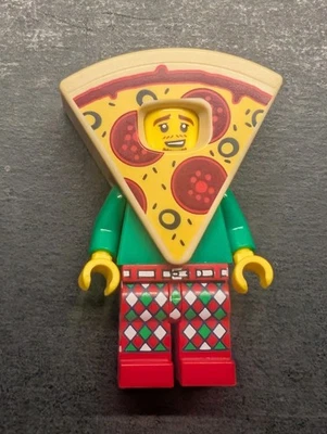 Lego Minifigures Series 19 (71025) - Pizza Costume Guy - Exc Cond - Image 1 of 3