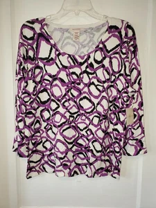 NWT Covington Multicolor Top Size XL #310 - Picture 1 of 3