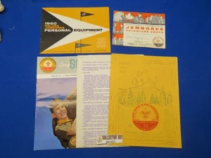 Pfadfinder 1960 National Jamboree Papiere & Broschüren Golf Goast Rat 2511C1 - Bild 1 von 11