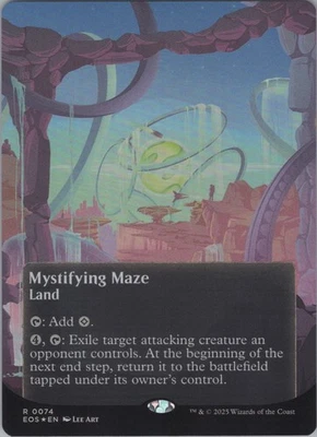 MTG (FOIL) Mystifying Maze (0074) (Borderless) R Edge of Eternities: Stellar Sig - Image 1 of 2
