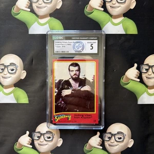 Superman II #19~CGC 5~EX~Topps~🏷️CUSTOM LABEL🏷️~🔥HIGHEST GRADE🔥TOP POP🔥 - Picture 1 of 12
