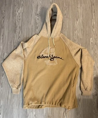 Suéter Vintage Apretar Jeans Pesado Acanalado 2XL Pullover Sudadera con Capucha Ropa de Calle Y2k Foto 1 de 4