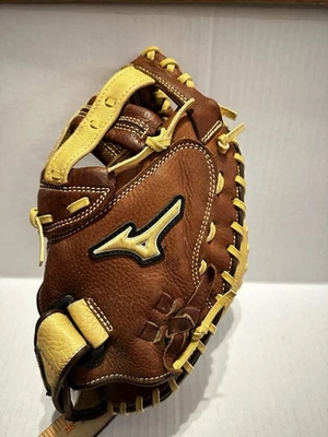 美津浓 GXS 58 34 英寸 RHT 手手套垒球手套右手棕色阅读 — 第 1/4 张图片