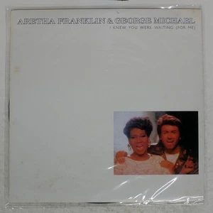 ARETHA FRANKLIN, GEORGE MICHAEL I KNEW YOU WERE WAITING 123P808 Japan 12 - Imagen 1 de 1