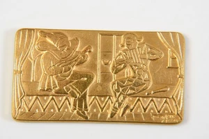 N91U28- Gold 996 Relief mit Zertifikat - Bild 1 von 12