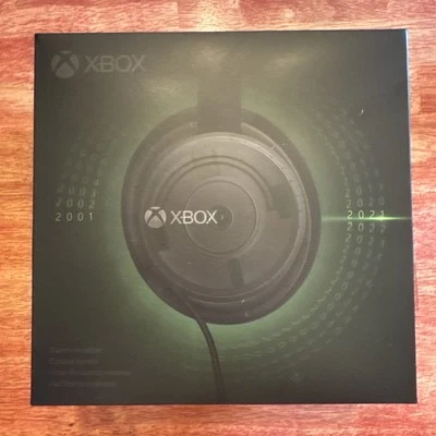 Brand New Sealed - XBOX 20th Anniversary Headset - For Series X/S, XBOX One, PC - Image 1 of 4