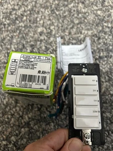 Leviton Decora 4 hour Countdown Electric Timer Switch 20A-120VAC/CA 60 HZ - Picture 1 of 7