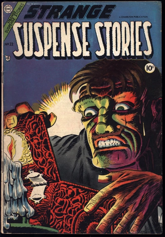 Fawcett/Charlton - STRANGE SUSPENSE STORIES 1952-65 #22 - Grade 5.0 - Comic Book - Image 1 of 1