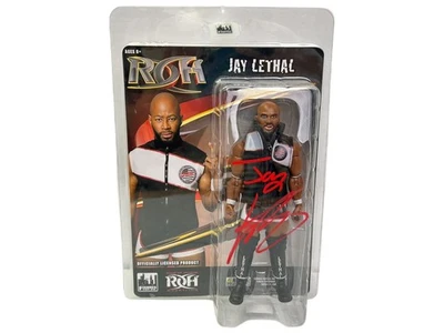 Anillo de Honor Lucha Libre Jay Lethal Autógrafo Firmado Figura ROH 2020 Toy Co. Nuevo Foto 1 de 4