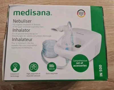 Medisana IN 500, Inhalator mit Mundstück und Nasenstück (54520) - Bild 1 von 3