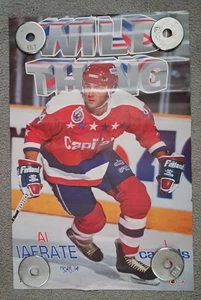 Al Iafrate AUTOGRAPHED Norman James Wild Thing poster Washington Capitals - Picture 1 of 9
