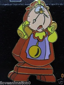 Prendedor Cogsworth Disney Euro Disney Beauty & the Beast - Imagen 1 de 1