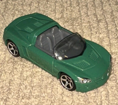 Opel Speedster 2017 Matchbox Open Road Cruisers Green Convertible - Image 1 of 4