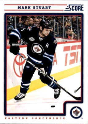 2012-13 Score Mark Stuart #490 Winnipeg Jets - Image 1 of 2