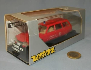 Verem 1/43 réf 199 : Citroën CX 2400 Break "Pompiers Centre d'Intervention" - Foto 1 di 14