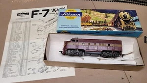 VIntage Athearn #3205 F7A FW Pennsylvania PRR passenger Super Geared diesel Red - Picture 1 of 4