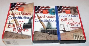 Just The Facts Learning Series: United States Constitution & Bill of Rights VHS - Picture 1 of 2