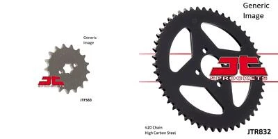 Kit de piñón delantero y trasero para Street YAMAHA YSR50 1987-1992 Foto 1 de 4
