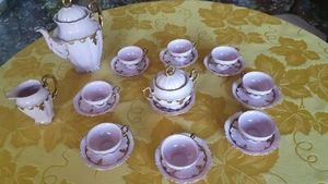 Servizio caffè completo da 8 in porcellana e oro Bavaria  - Imagen 1 de 6