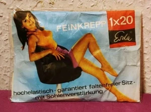 RDA ESDA SEÑORA MEDIAS DE CREPÉ FINO refuerzo de suela 20 como nuevas y sin usar - Imagen 1 de 2