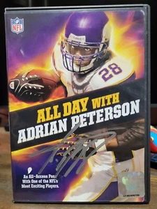 Adrian Peterson signed - handsigniertes DVD Artwork (CIB & JSA zertifiziert) - Bild 1 von 9