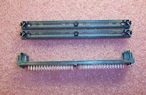 QTY (15) 68 POSITION PIN VERTICAL DUAL SIMM SOCKETS 15-82-1709 MOLEX - Picture 1 of 4