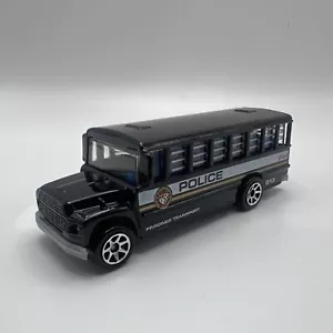 Hot Wheels loose police prisoner transport bus blue 7sp - Picture 1 of 7