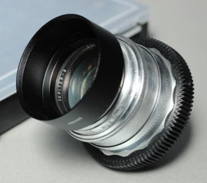 🎥 Fotoobjektiv Jupiter 9 Silber PL Mount - Bild 1 von 15